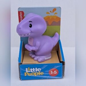 LITTLE PEOPLE FISHER PRICE DINOSAUR Purple